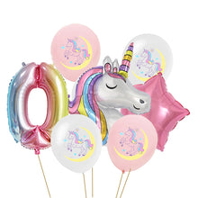 Load image into Gallery viewer, ALSAAS Unicorn Theme Party Balloons Birthday Decoration
