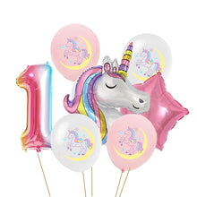 Load image into Gallery viewer, ALSAAS Unicorn Theme Party Balloons Birthday Decoration
