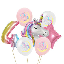 Load image into Gallery viewer, ALSAAS Unicorn Theme Party Balloons Birthday Decoration
