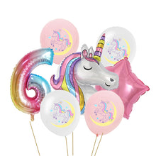 Load image into Gallery viewer, ALSAAS Unicorn Theme Party Balloons Birthday Decoration
