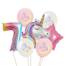 Load image into Gallery viewer, ALSAAS Unicorn Theme Party Balloons Birthday Decoration
