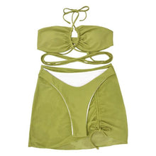 Load image into Gallery viewer, 3 Pcs/Set Fabulous Pleated Summer Swimsuit
