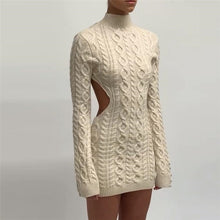 Load image into Gallery viewer, Bodycon Sweater Dress
